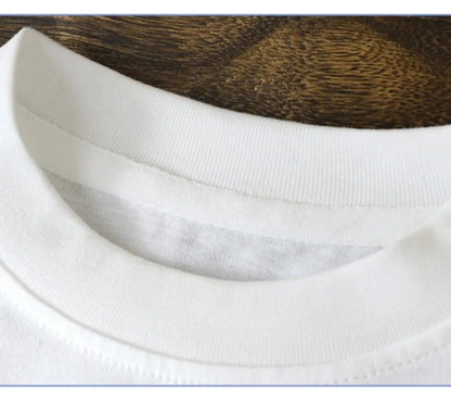 2-10Y Barnens Pure Cotton Short Sleeve Pullover T-Shirt – Baby Pojkar & Flickor Sommar Toppar