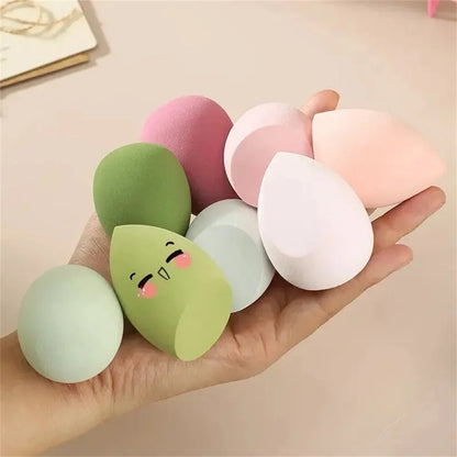 4PCS Makeup Sponge Blender Beauty Egg Cosmetic Puff – Soft Foundation & Powder Sponges for Women, Professional Beauty Tools