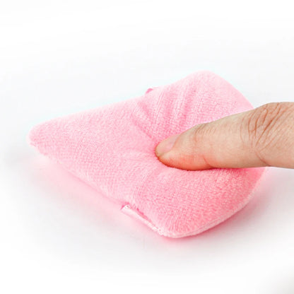 SHIDSIHANGPIN Triangle Velvet Powder Puff – Återanvändbart ansikte Kosmetisk Sponge, Mini Cotton Makeup Puff för Foundation, ögonskugga och skönhetsverktyg (1/2/3/6st)