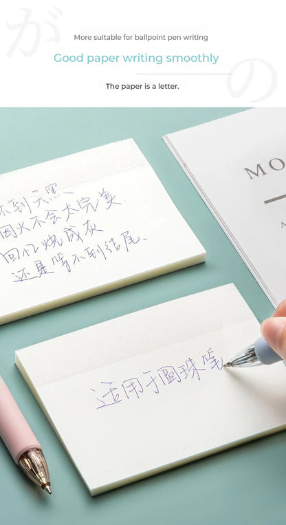 50 arkkia Läpinäkyvät tarravihkot – vedenpitävä viesti ja allekirjoitustarrat muistikirjoihin