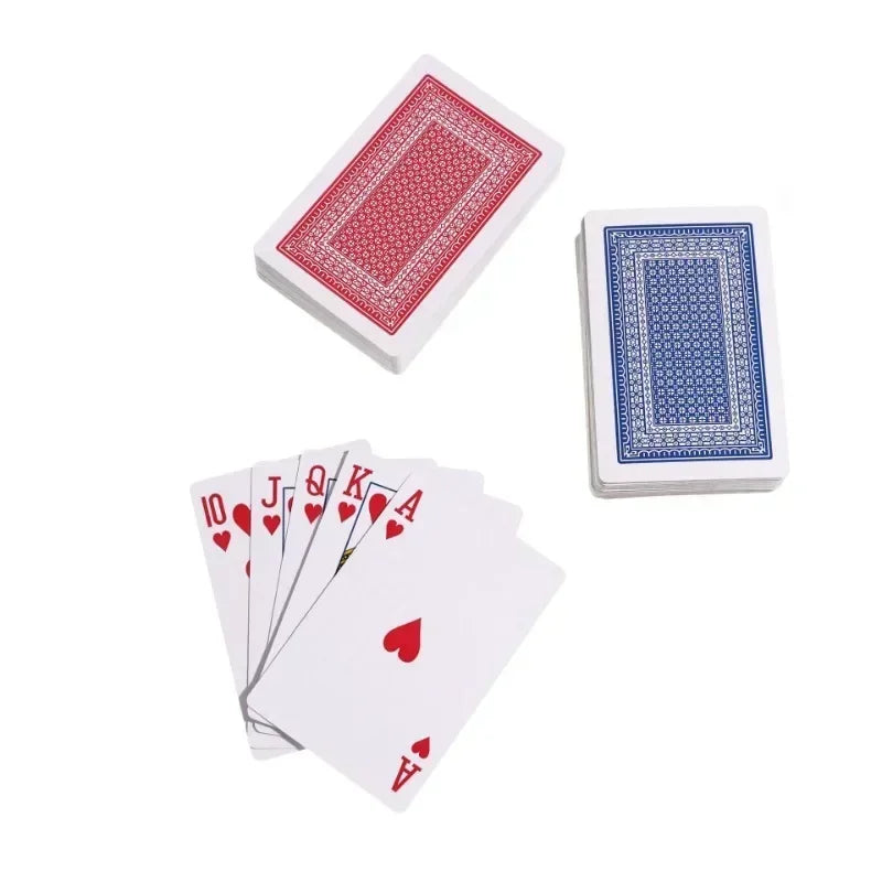 1–100 Pcs Poker Card Set – 54 kortdäck för vuxna, klassiskt brädspel för underhållning och casinospel