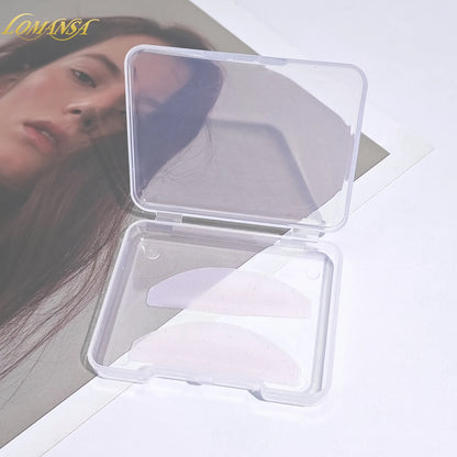 Lomansa 1 pari silikonia Lash Pehmentävät tyynyt – Silmälasien suojukset ja suojat Lash-nostoon, ammattimaiset silmälasien kiinnitystarvikkeet