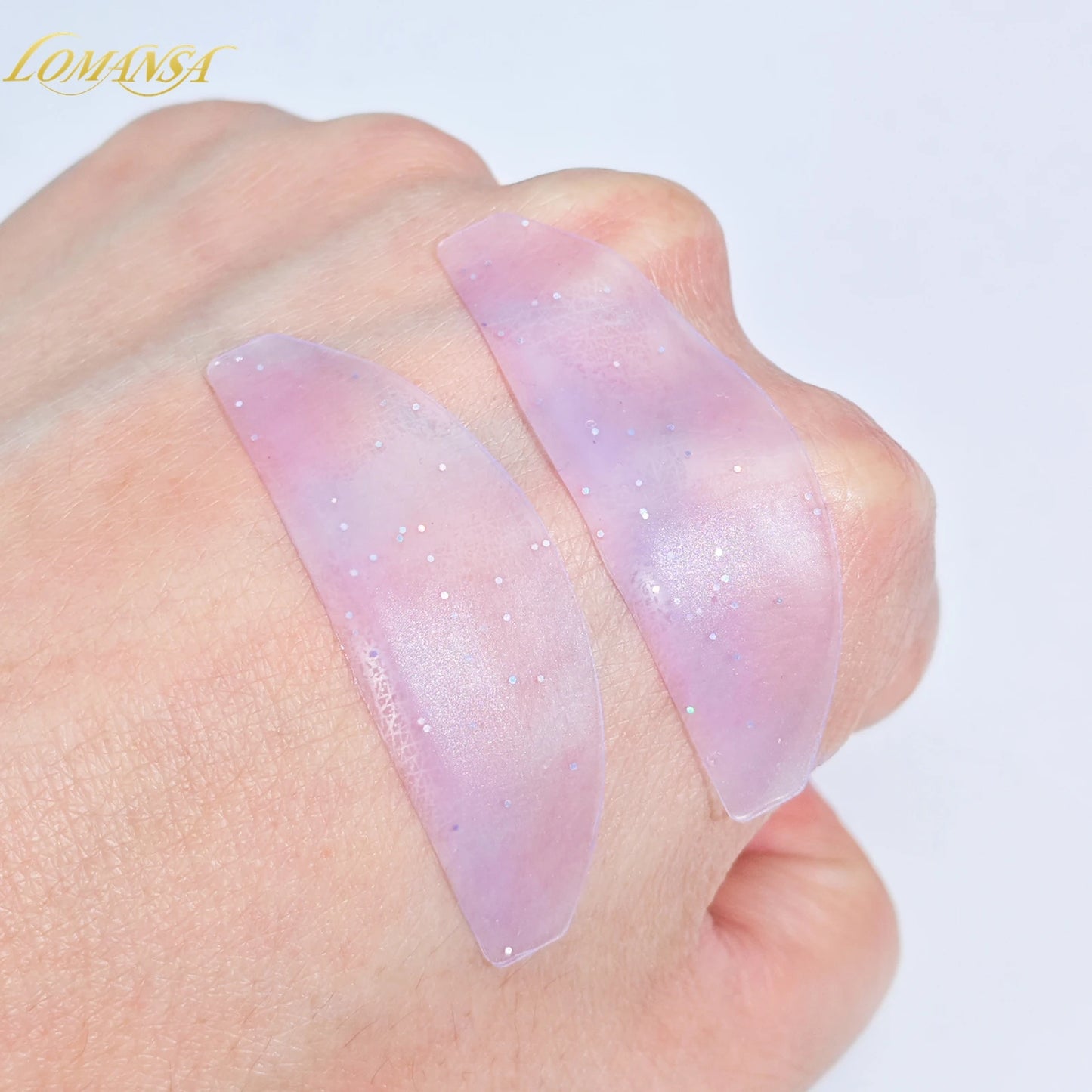 Lomansa 1 pari silikonia Lash Pehmentävät tyynyt – Silmälasien suojukset ja suojat Lash-nostoon, ammattimaiset silmälasien kiinnitystarvikkeet