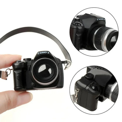 1Pc Miniature Digital SLR-kamera för dockhus – Docka Tillbehör för Labubu & Upset Duck Dolls