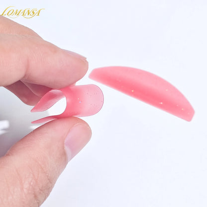 Lomansa 1 pari silikonia Lash Pehmentävät tyynyt – Silmälasien suojukset ja suojat Lash-nostoon, ammattimaiset silmälasien kiinnitystarvikkeet