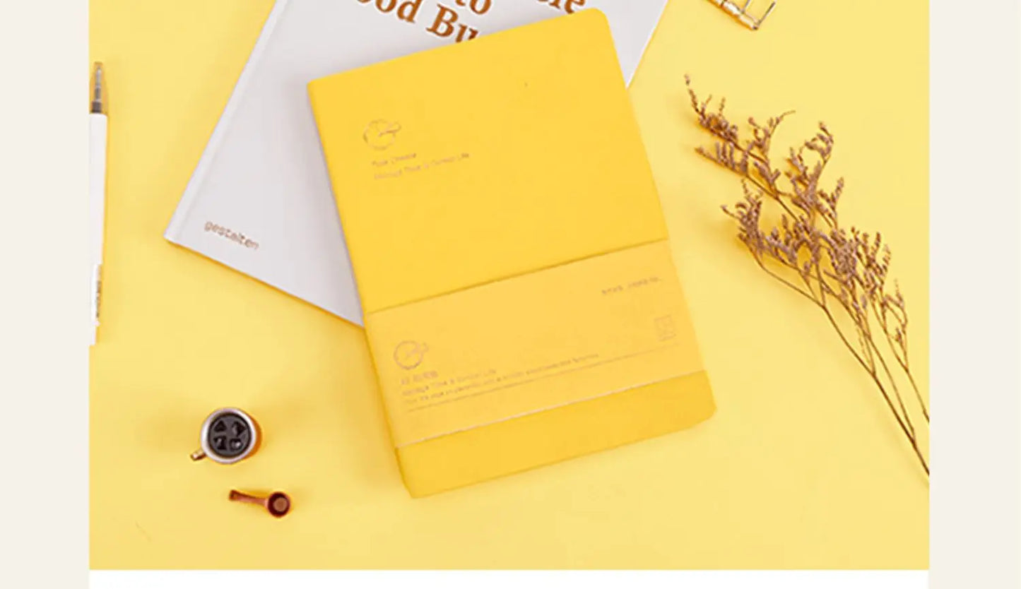 Kinbor Weekly Planner Notebook – Päivittäinen päivä- ja kuukausiohjelma Journa