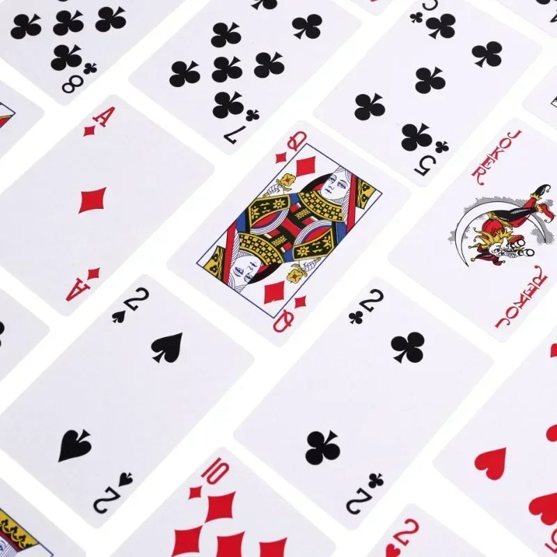 1–100 Pcs Poker Card Set – 54 kortdäck för vuxna, klassiskt brädspel för underhållning och casinospel