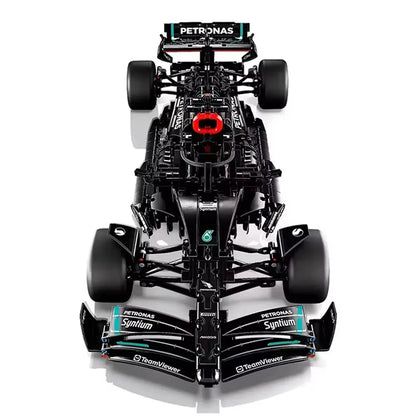 Tekniikka 1642PCS Mekaaniset kilpa-auton rakennuspalikat – W14 Venue Racing Model Kit for Adults & Kids