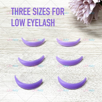 Libeauty 7 Paris Återanvändbara Lash Lift Shield Pads – Silicone Eyelash Curler & Curling Iron Tillbehör, Makeup Tool
